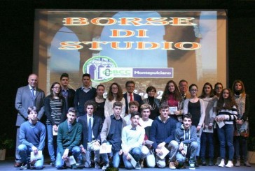 La Bcc di Montepulciano ha consegnato le sue borse di studio