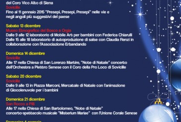 Inizia a Sovicille “A tutto… Natale”