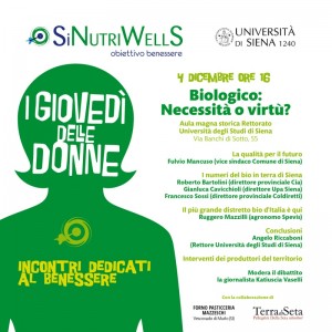 La locandina dell'iniziativa