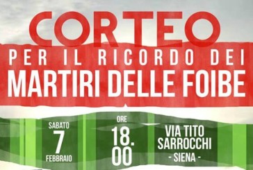 Corteo per ricordare i Martiri delle Foibe