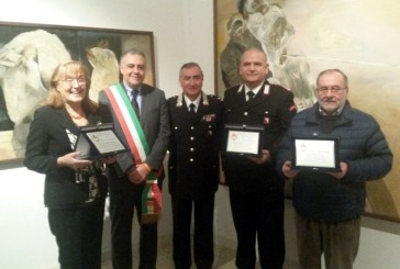 Targhe di riconoscimento per chi si è distinto per il bene comune