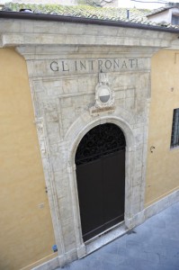 Il portale della biblioteca degli Intronati