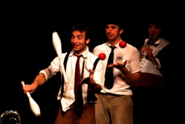 Tre clown musicisti nel nuovo spettacolo di “Itinerari d’inverno”