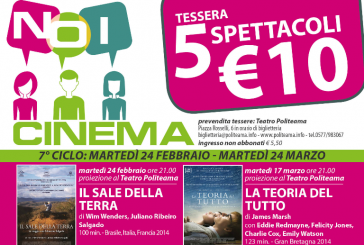 Al via la settima rassegna “Noi Cinema” con “Il sale della terra”