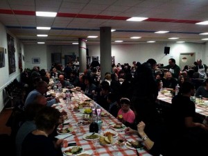 Veduta sala durante cena Amatori Pici Chianciano