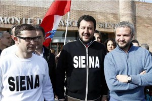 Giusti e Borghi con Salvini