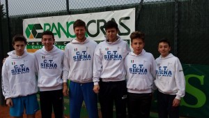 La squadra maschile di Serie C del CT Siena