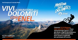 Vinci la Maratona delle Dolomiti con Enel