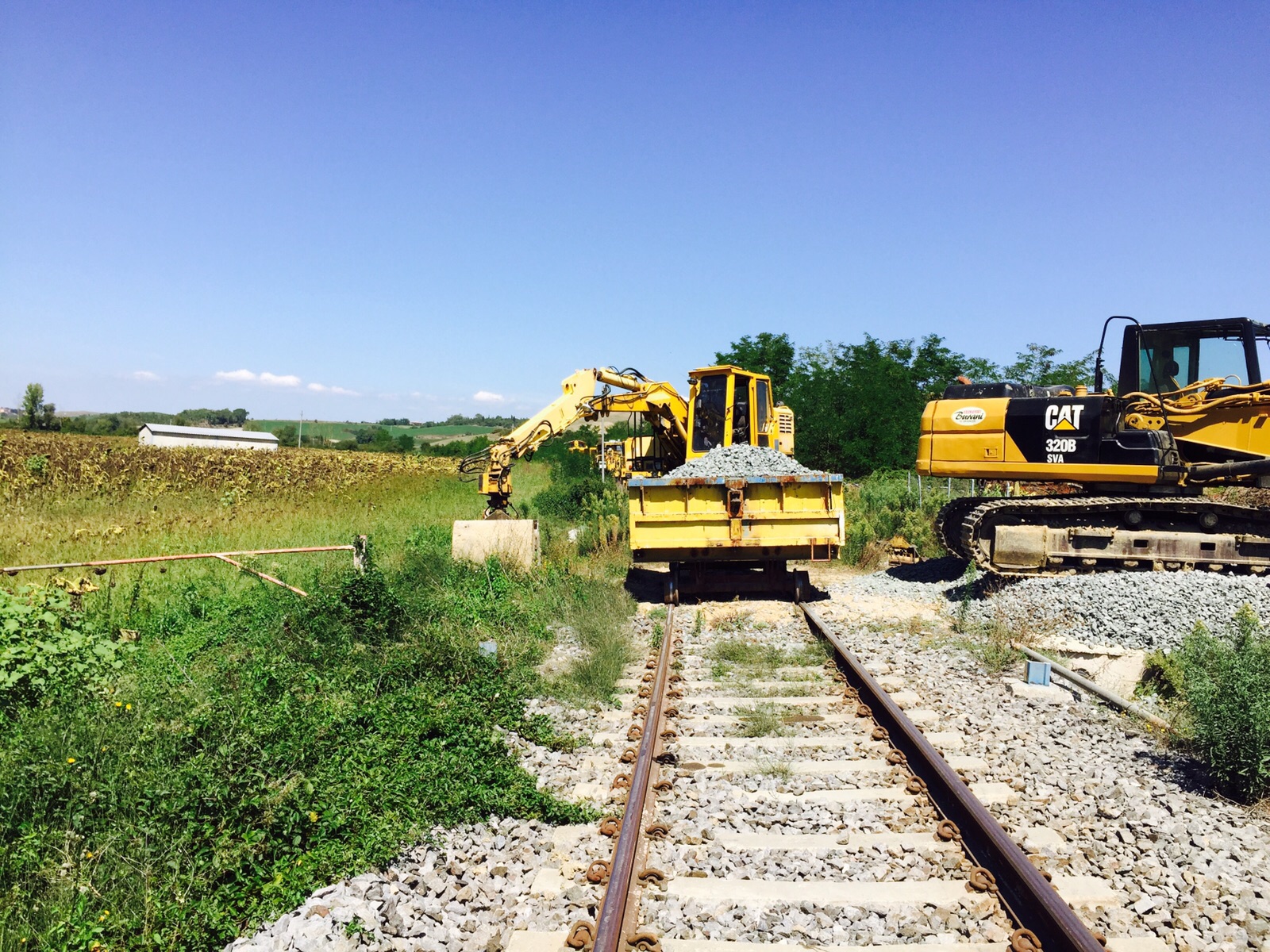 Siena-Grosseto: avviati i lavori di ripristino della linea ferroviaria