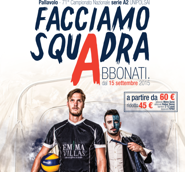 Volley: Chiusi dà il via la campagna abbonamenti