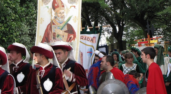 Le 4 Contrade di San Casciano si sfidano il 9 agosto