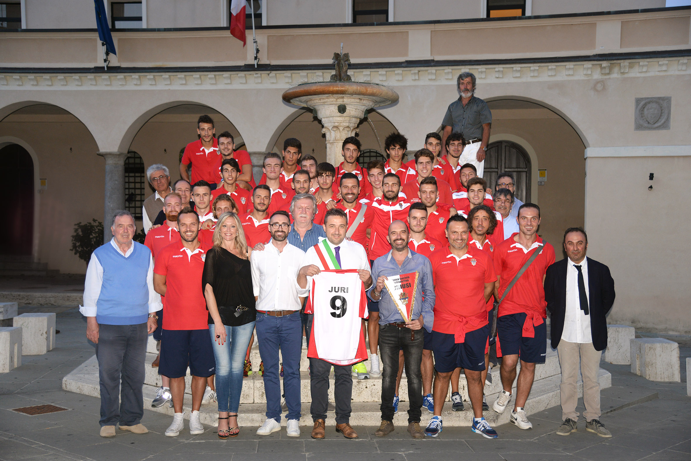 Presentata la rosa della Asd Nuova Società Polisportiva Chiusi