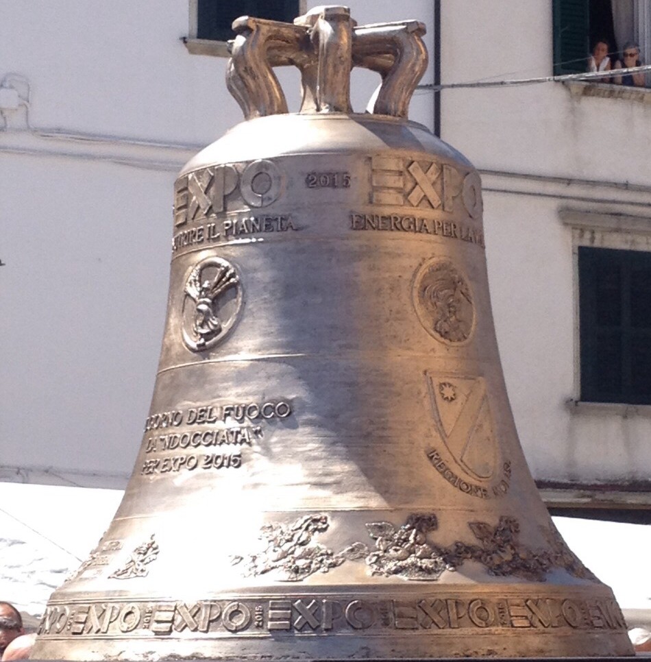 Inaugurazione della campana dell’Expo