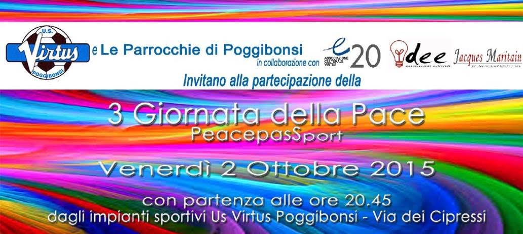 Virtus Poggibonsi e parrocchie insieme per la Marcia della pace