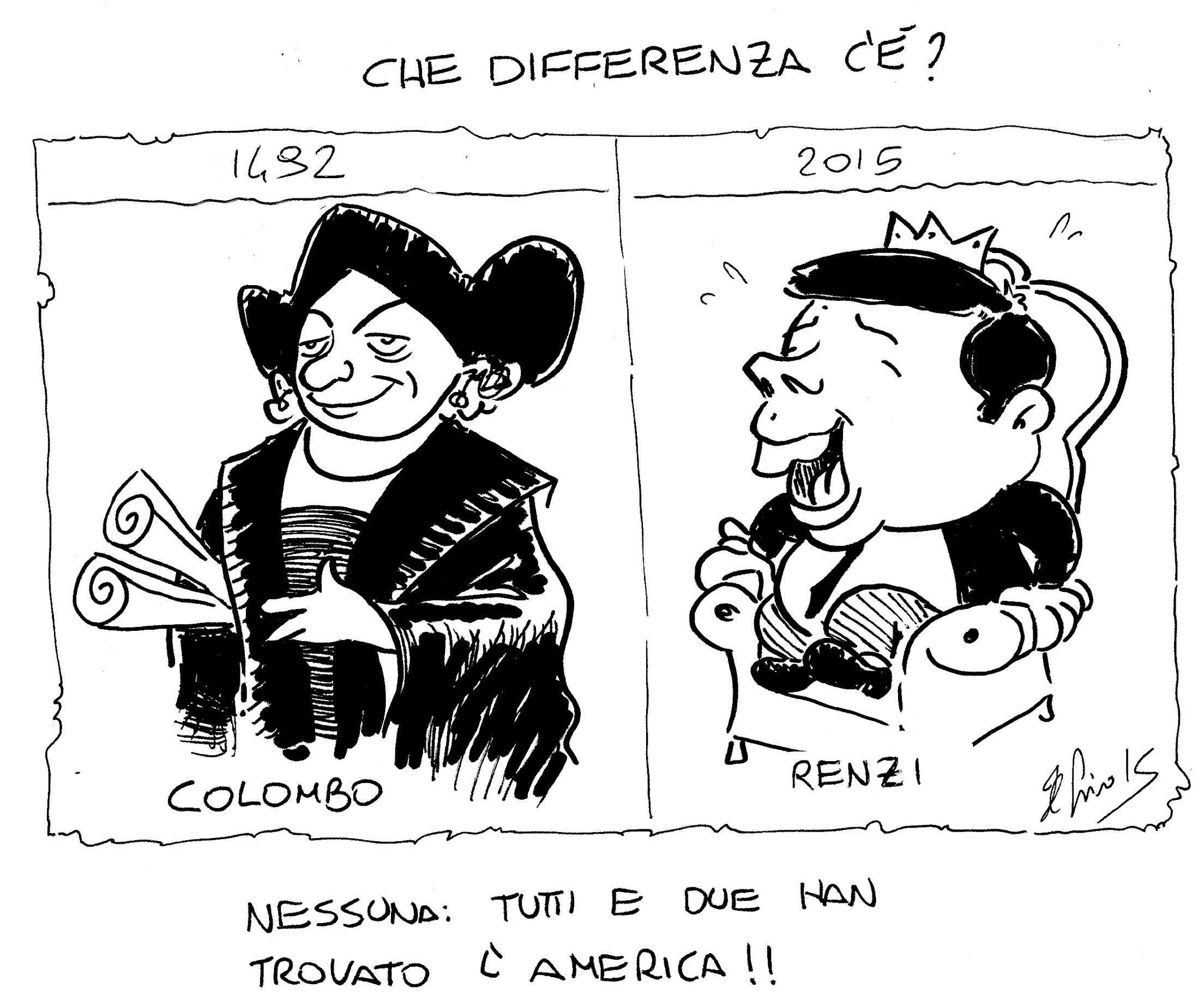 La vignetta di Luca