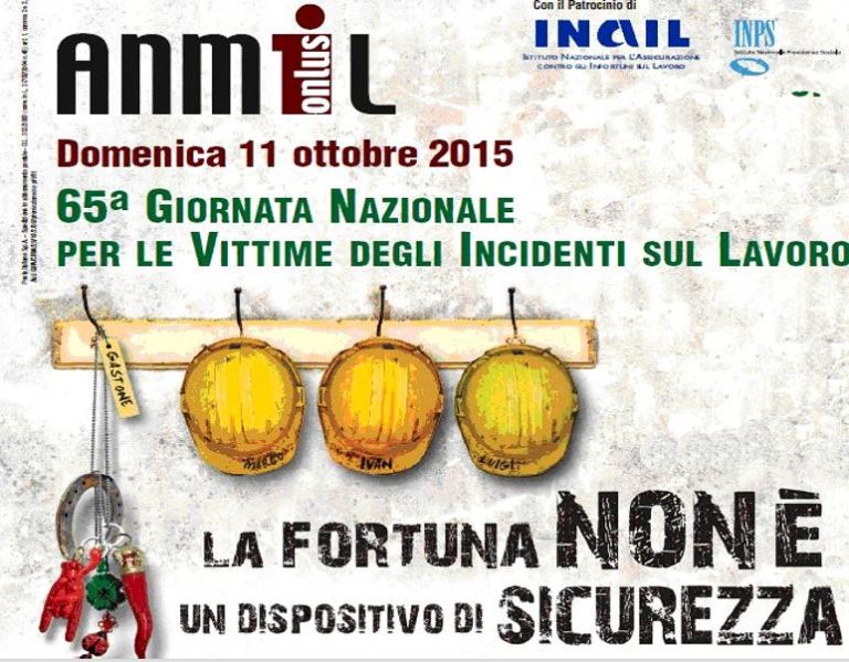 Sarteano: 65ᵃ Giornata per le vittime degli incidenti sul lavoro