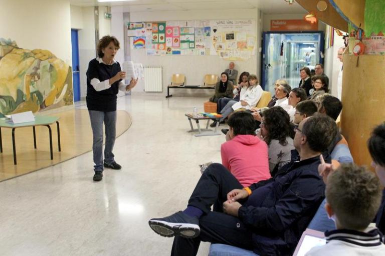 La favola “Comemipare” per i bambini della Pediatria