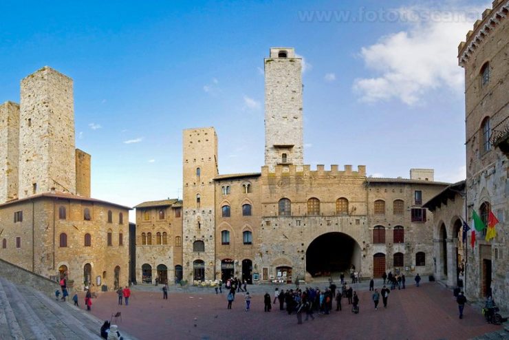 San Gimignano: passeggiata d’autore sulla Francigena