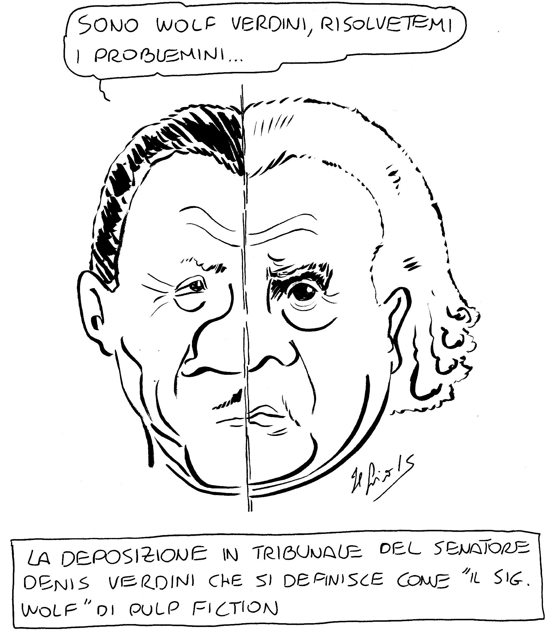 La vignetta di Luca