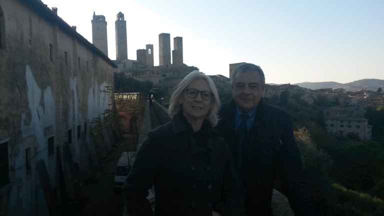 L’assessore regionale Barni in visita all’ex carcere di San Domenico