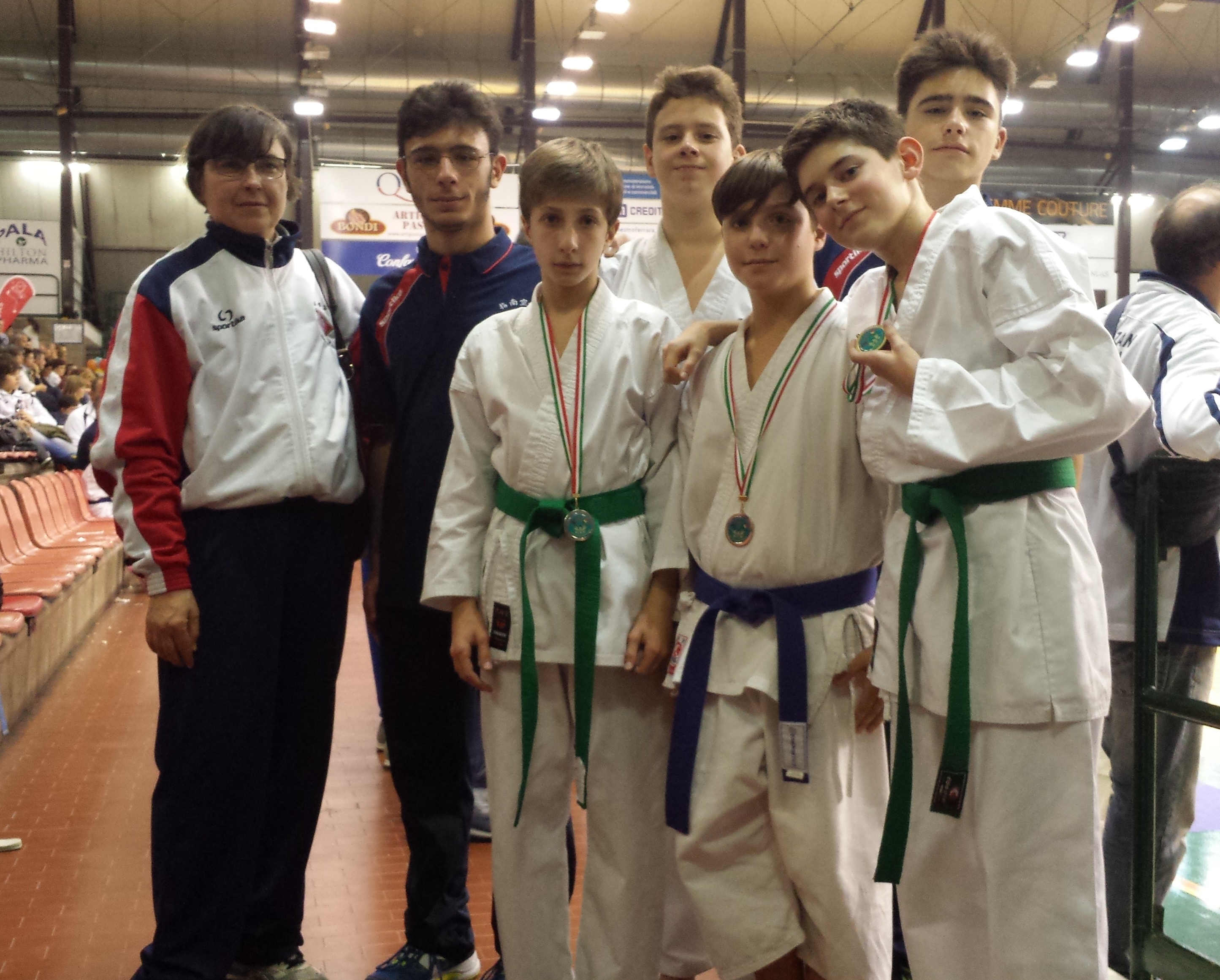 Karate: 4 medaglie al Meeting Europeo di Ferrara per gli atleti dello Shinan
