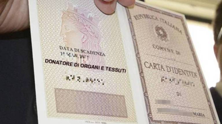 Organi e tessuti: a Sinalunga si diventa donatori con la carta d’identità