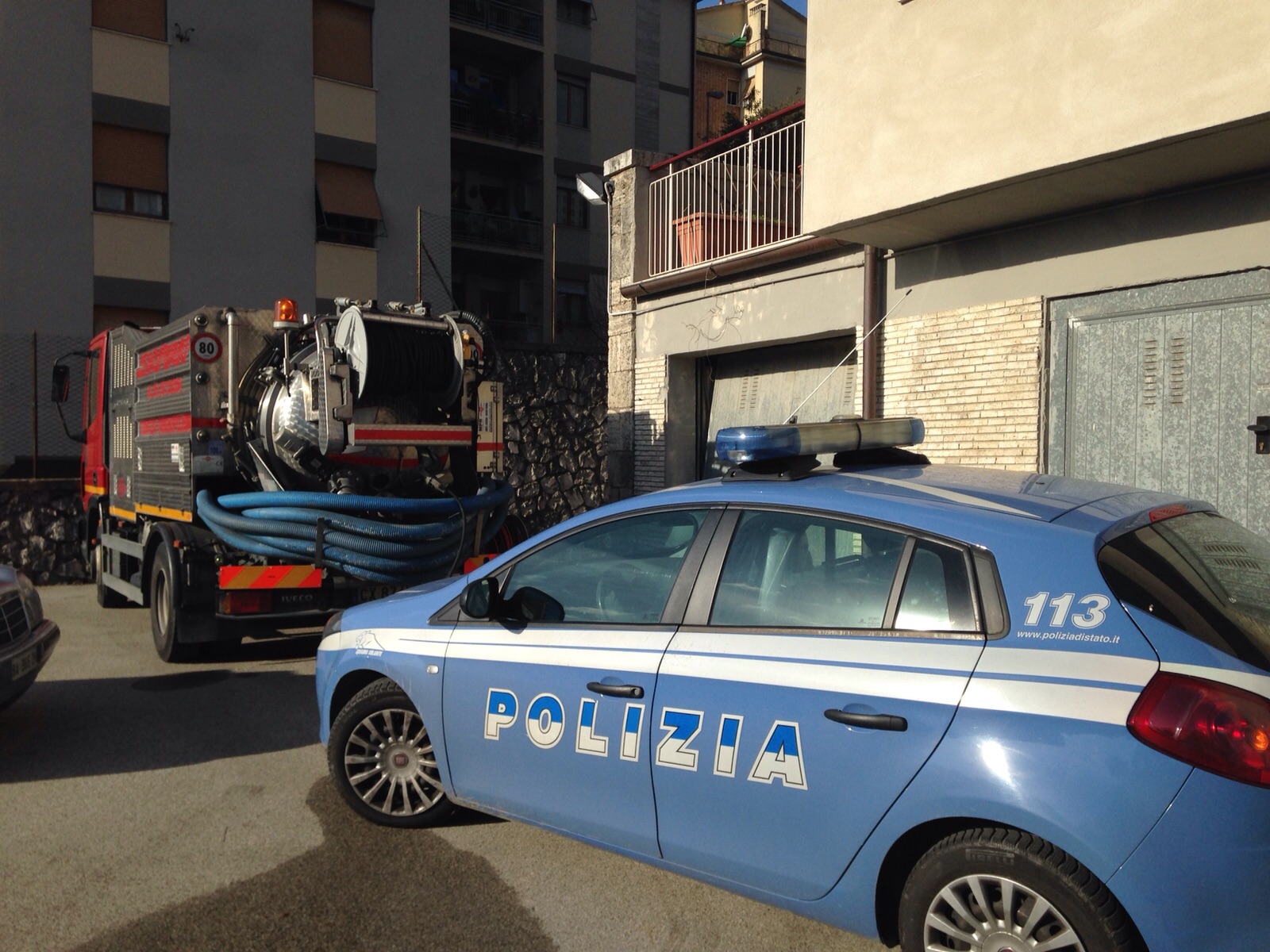 Incidente sul lavoro a Siena: interviene la Polizia