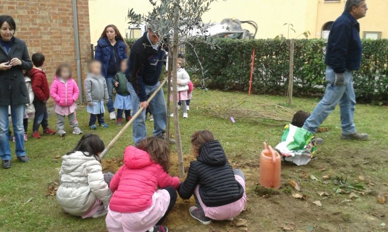 A Montepulciano prosegue la campagna di messa a dimora di nuovi alberi