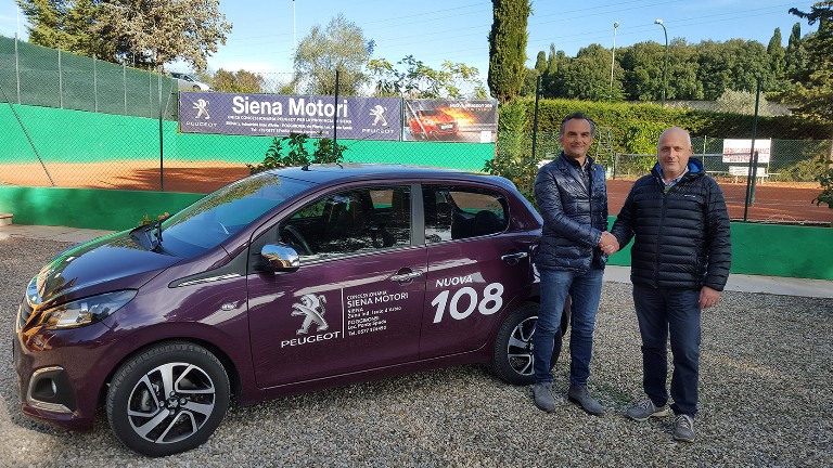 Tennis: Siena e Peugeot insieme nella stagione sportiva 2015/16