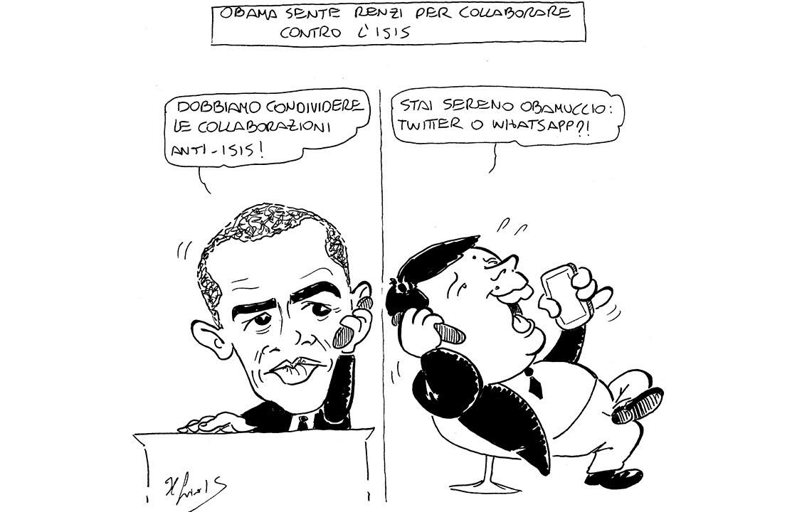 La vignetta di Luca