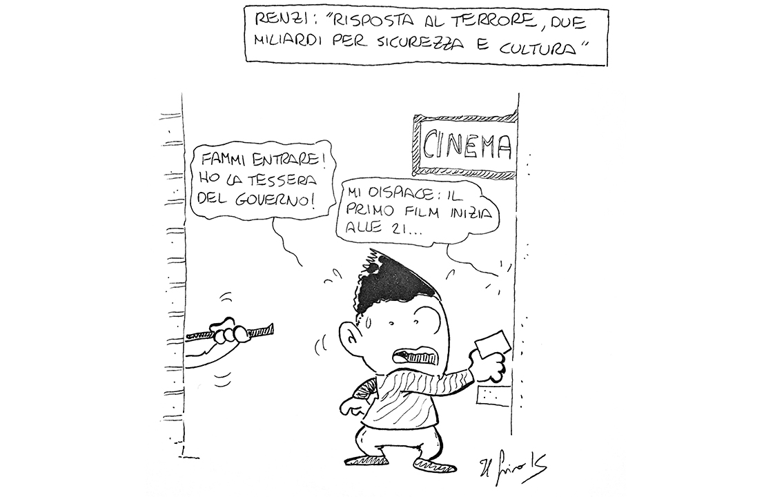 La vignetta di Luca