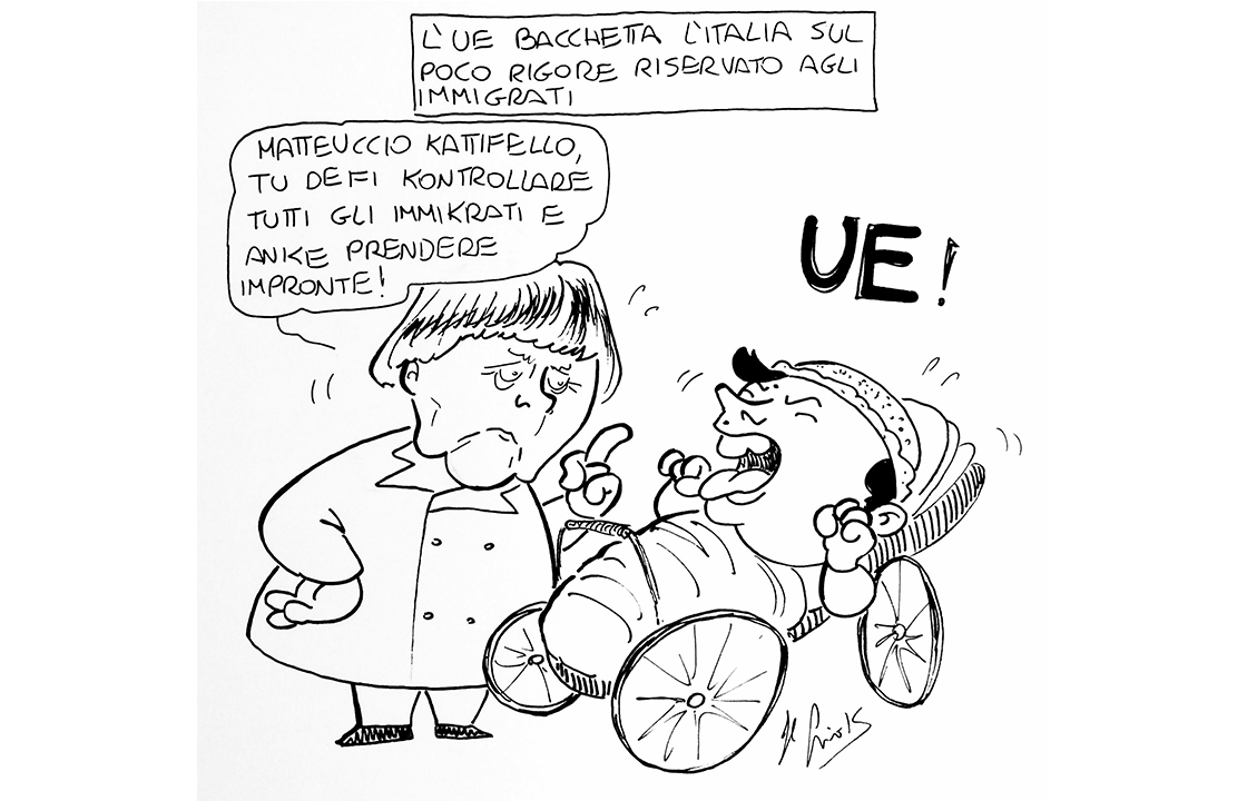 La vignetta di Luca