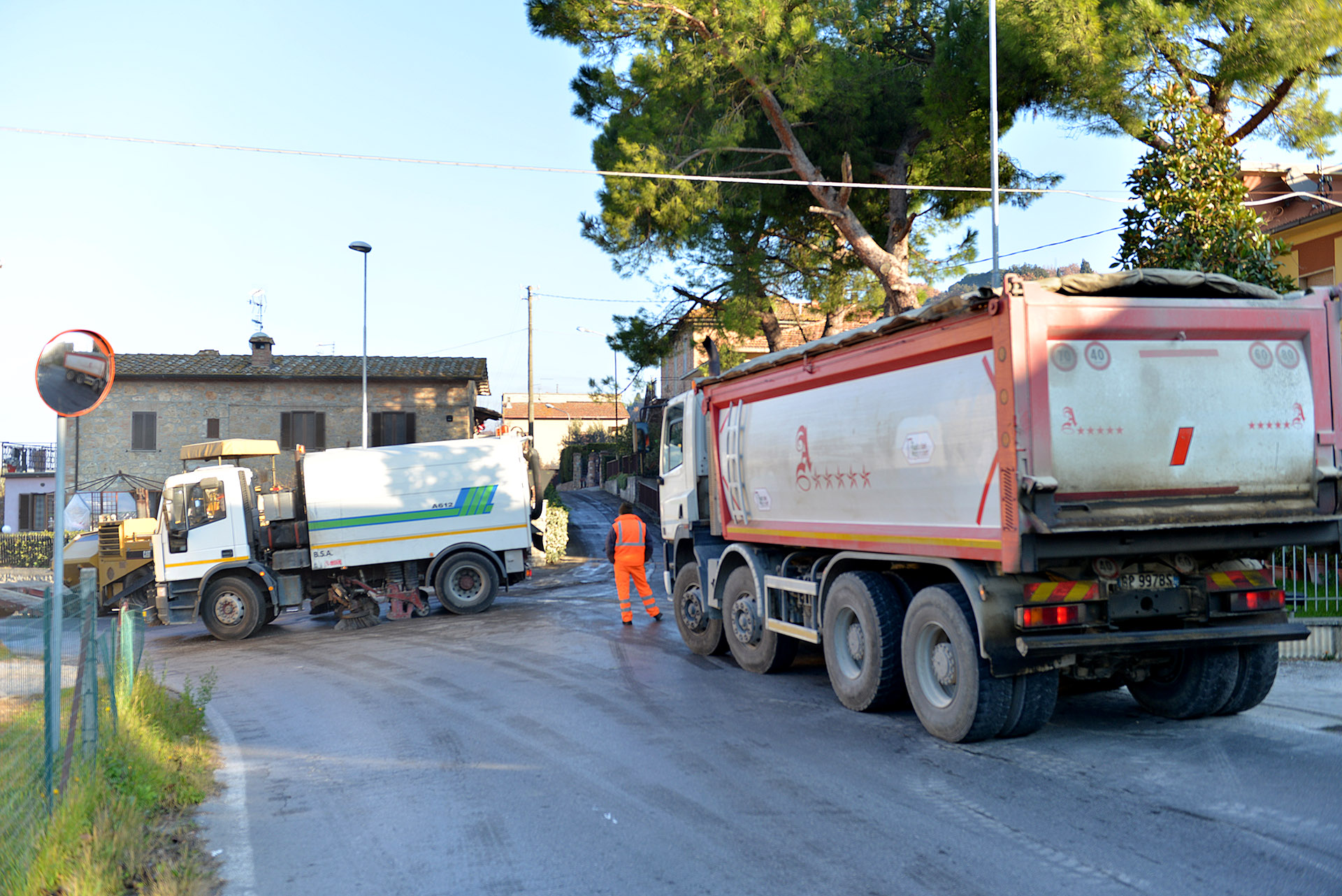 Chiusi: lavori in corso a Giovancorso per la sicurezza dei cittadini