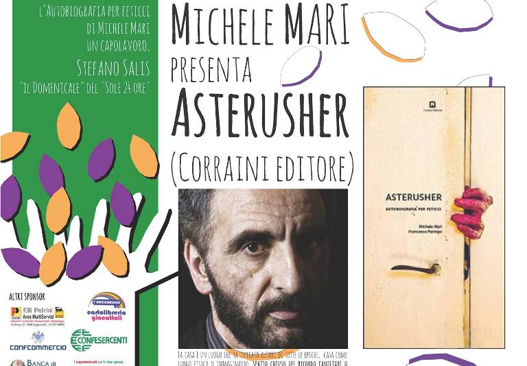 Michele Mari a Poggibonsi per presentare “Asterusher”