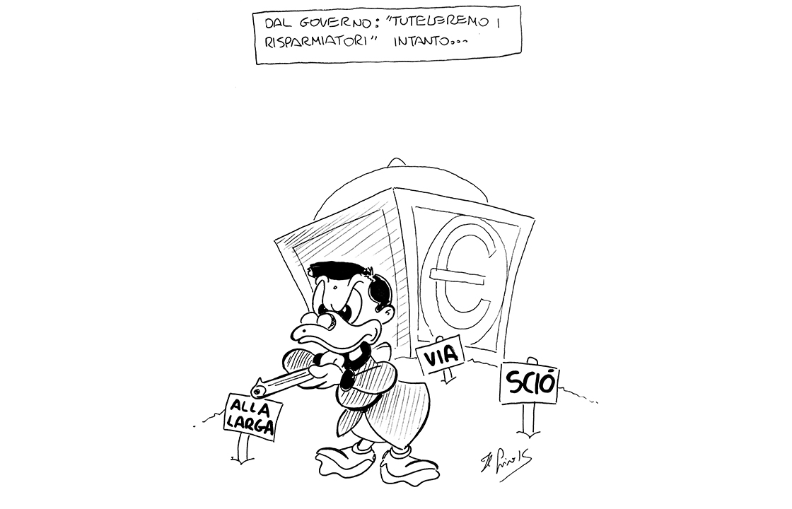La vignetta di Luca