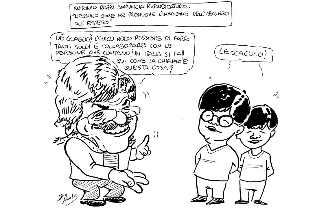 La vignetta di Luca