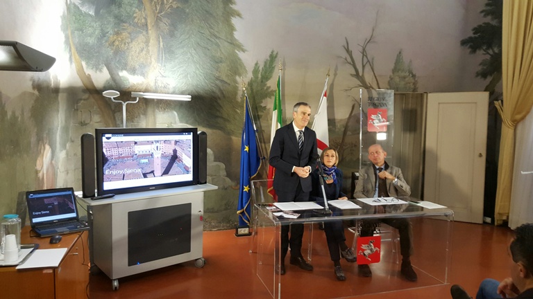 Presentato a Firenze “Enjoy Siena”, il primo portale che interagisce con gli strumenti regionali