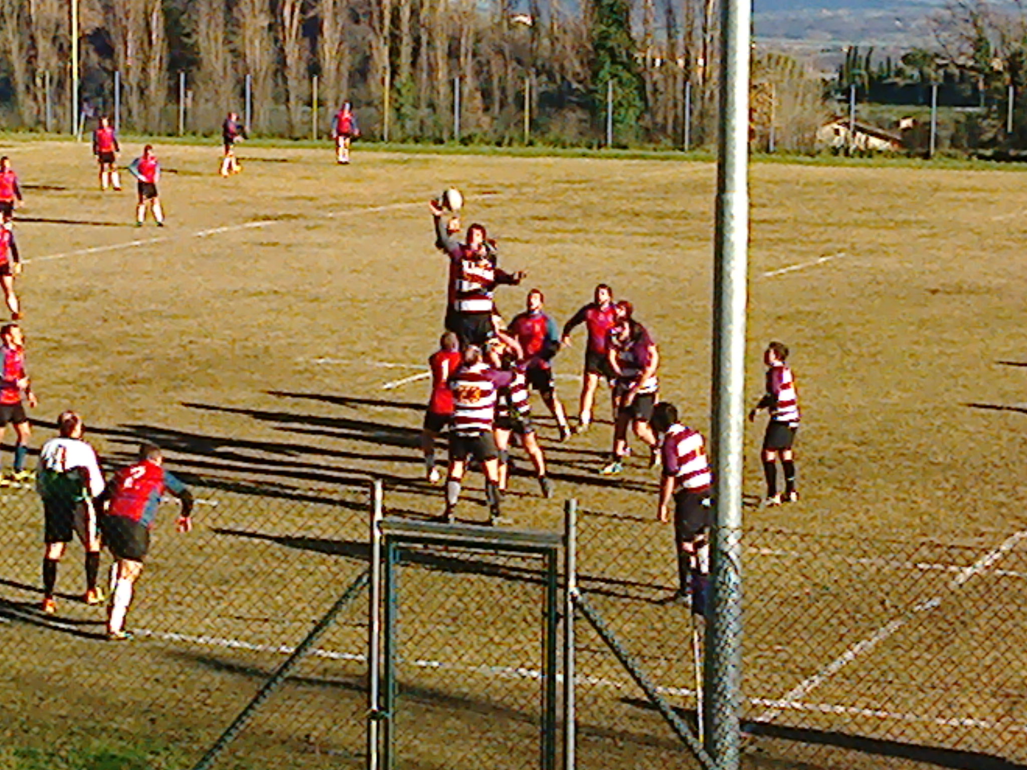 Rugby: i Vikings schiacciati dai Cavalieri Prato Sesto