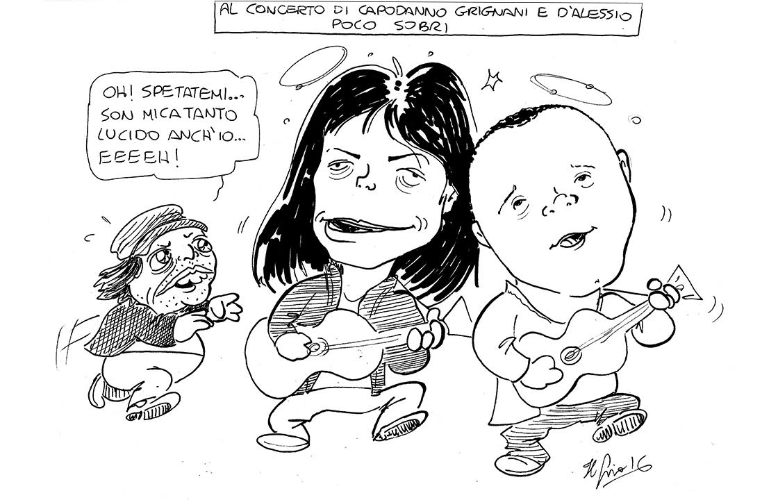 La vignetta di Luca