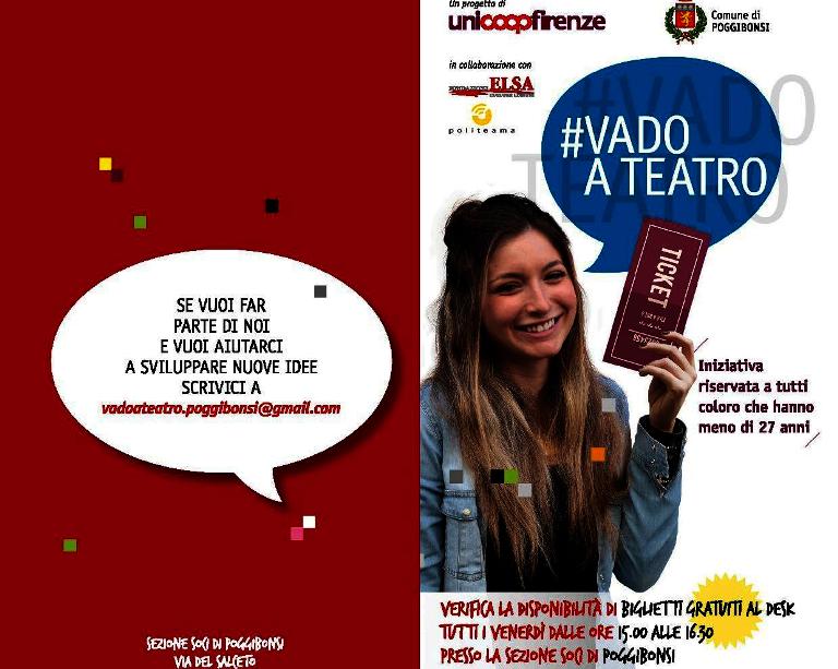 Politeama: al via il progetto #Vadoateatro Poggibonsi