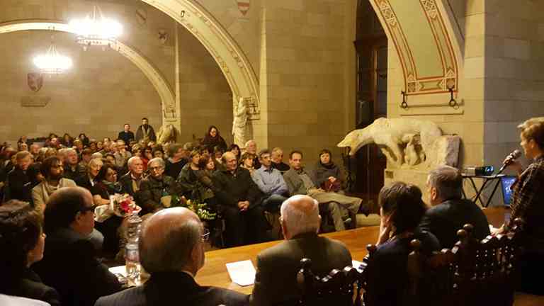 Sala delle Lupe gremita per ricordare Agostino D’Ercole