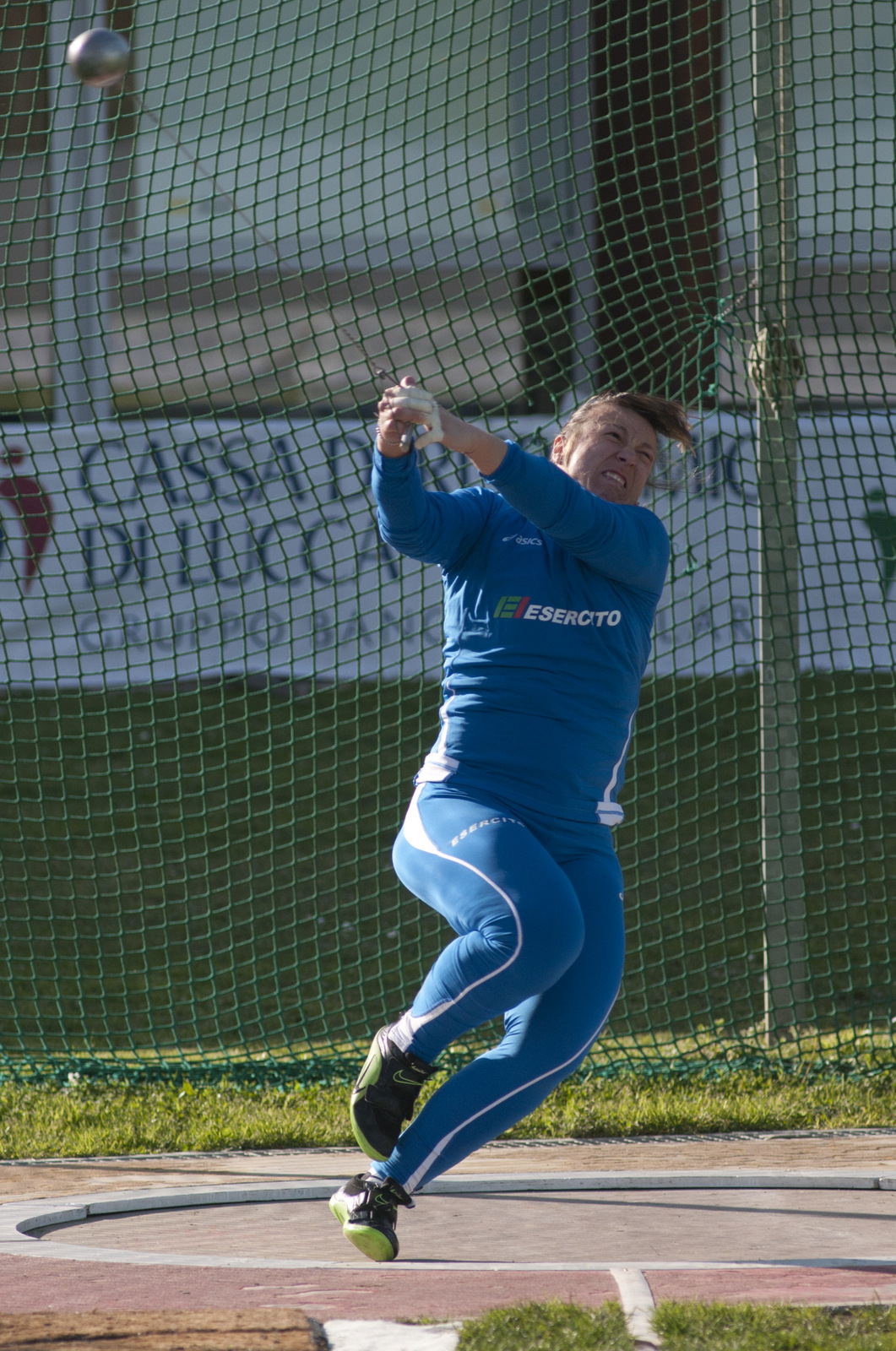 Elisa Palmieri (Esercito) campionessa italiana invernale nel martello