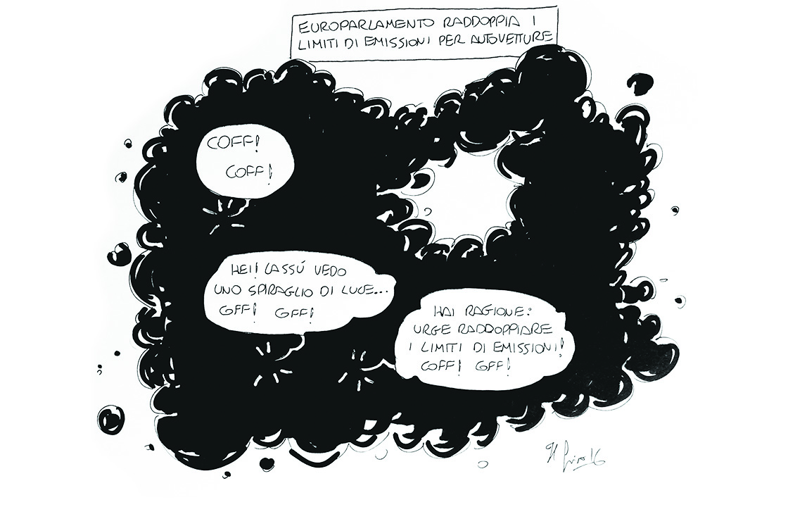 La vignetta di Luca