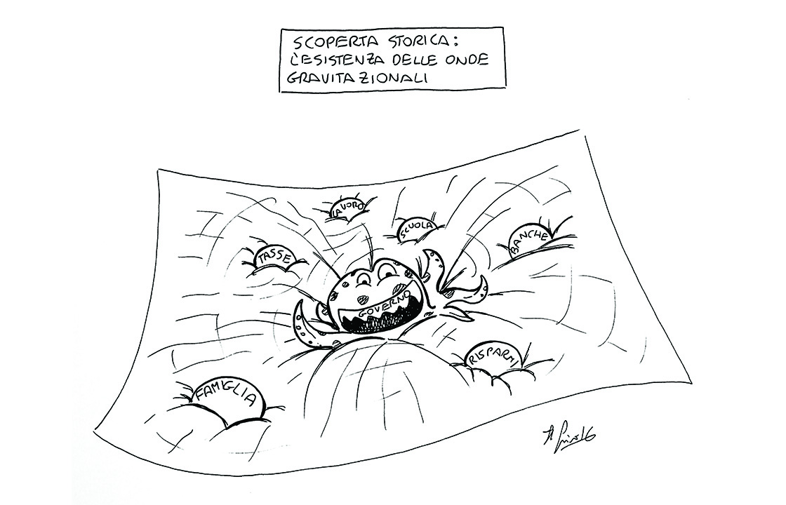 La vignetta di Luca