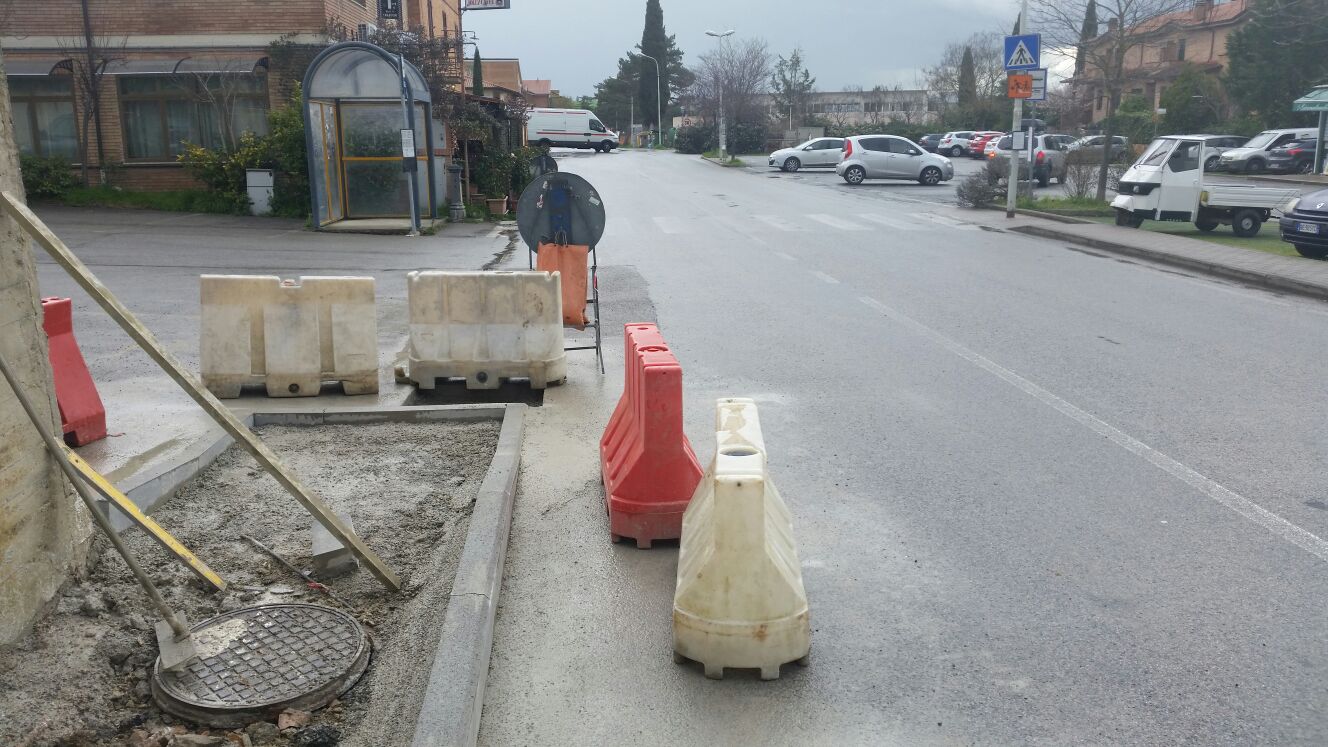 Messa in sicurezza della viabilità a Casetta