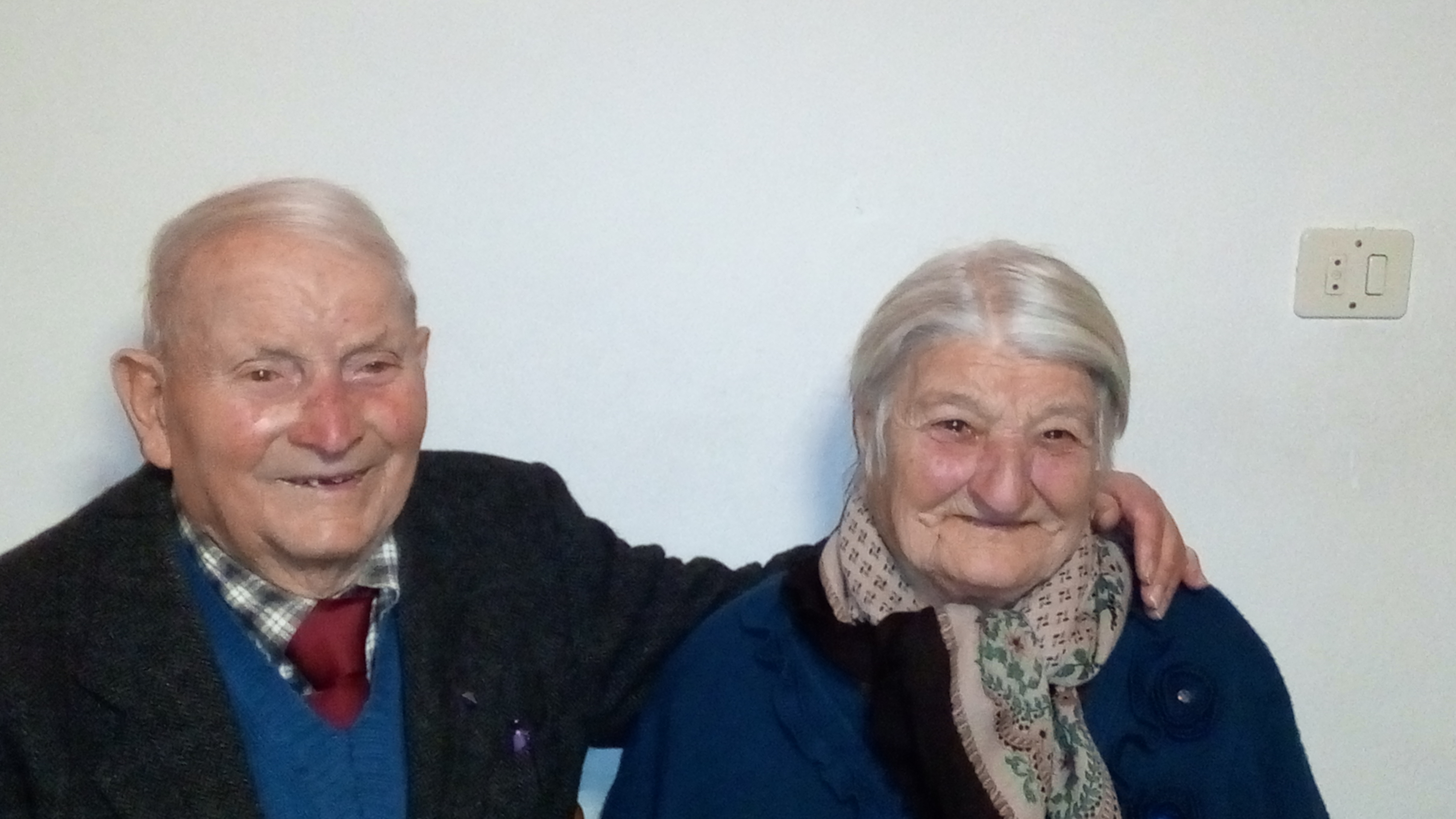 Olga e Luigi festeggiano 70 anni di matrimonio