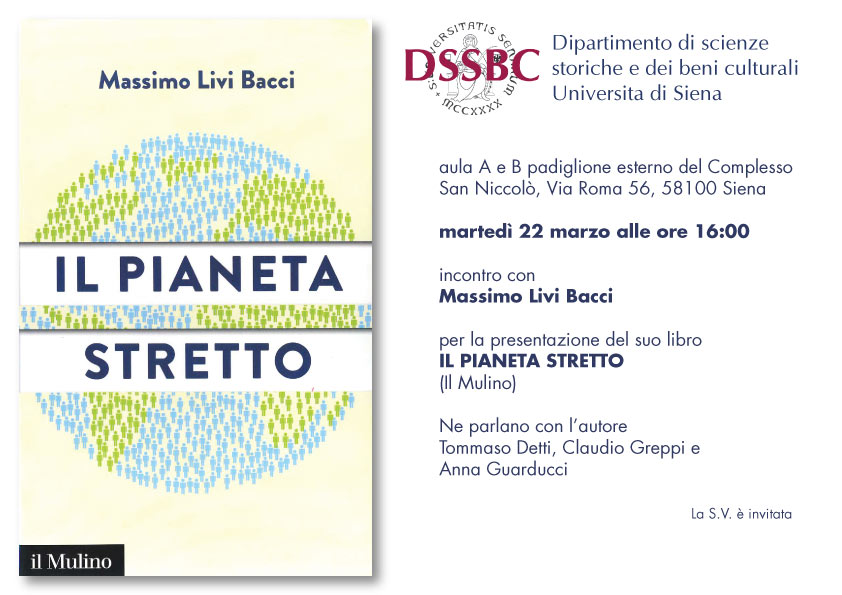 “Il pianeta stretto”: un libro di Massimo Livi Bacci