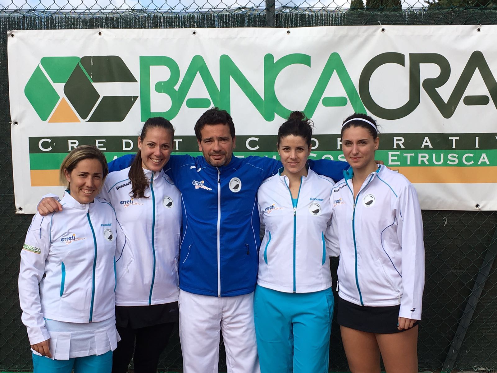 Tennis: importante vittoria della squadra di B femminile