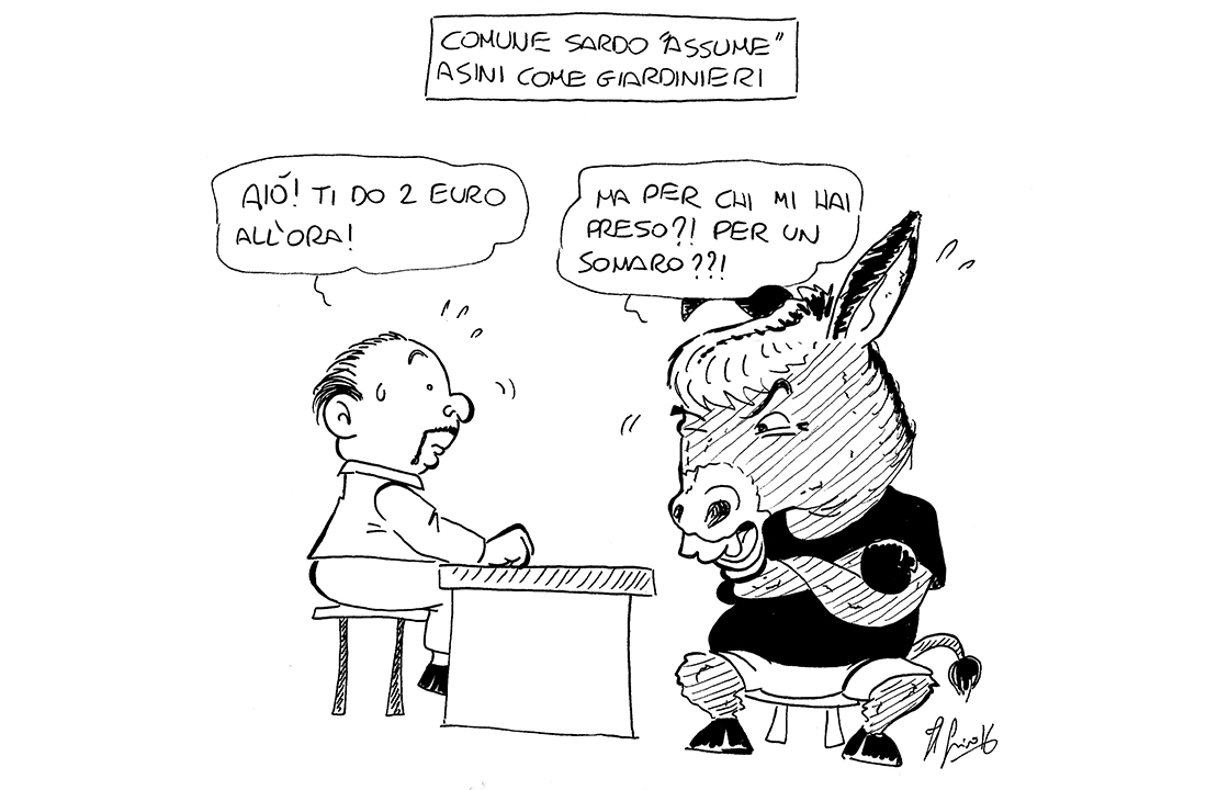 La vignetta di Luca
