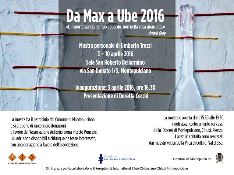 Umberto Trezzi in mostra a Montepulciano